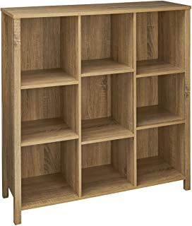 Photo 1 of (DAMAGED CORNERS) 
ClosetMaid Premium 9-Cube Organizer, Weathered Oak