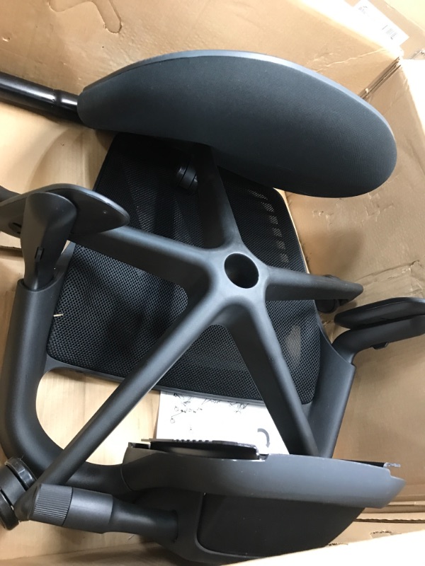 Photo 2 of (MISSING HARDWARE) 
Steelcase Series 1 Work Office Chair, Licorice
