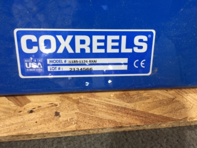 Photo 5 of Coxreels 1185-1124-EA-BUXX Explosion Proof 115V Electric Rewind Oil Hose Reel