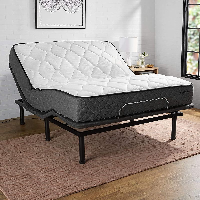 Photo 1 of Adjustable Bed Base with Head and Foot Incline, Remote Control - Twin XL,?80 x 39 x 14 inches
