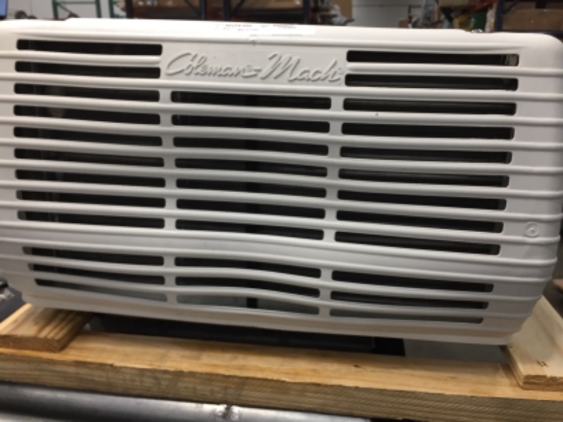 Photo 3 of Coleman-Mach 48204-666 Signature Series MACH 15 Medium-Profile Air Conditioner - 15,000 BTU, Textured White, 41 x 28.4 x 16.25 inches