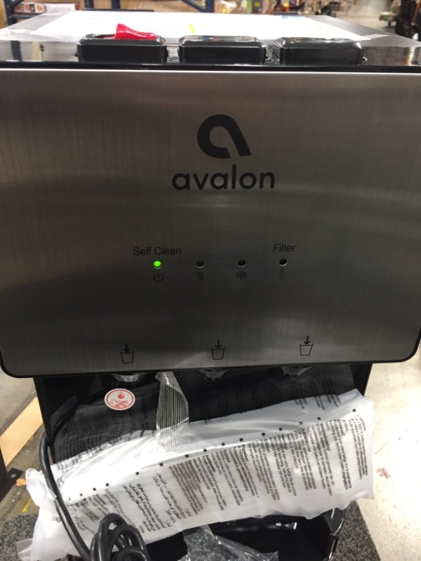 Photo 3 of Avalon Self Cleaning Water Cooler and Dispenser - Stainless Steel