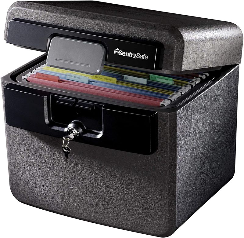 Photo 1 of SentrySafe HD4100 Fireproof Safe and Waterproof Safe with Key Lock 0.65 Cubic Feet