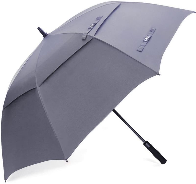 Photo 1 of G4Free 54/62/68 Inch Automatic Open Golf Umbrella Extra Large Oversize Double Canopy Vented Windproof Waterproof Stick Umbrellas
