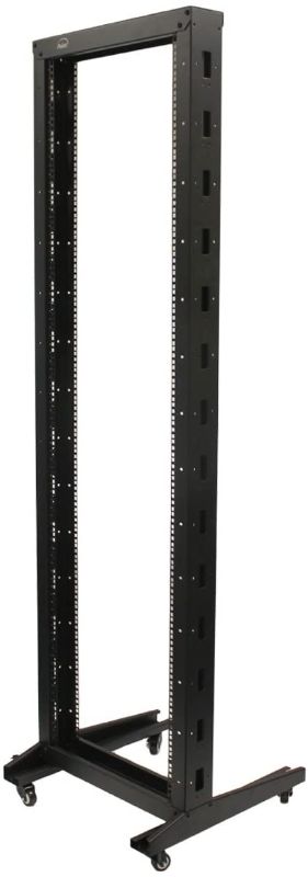 Photo 1 of Navepoint 4ft Open Frame 19" 22U 2-Post Network Server RELAY Rack Rolling with Casters