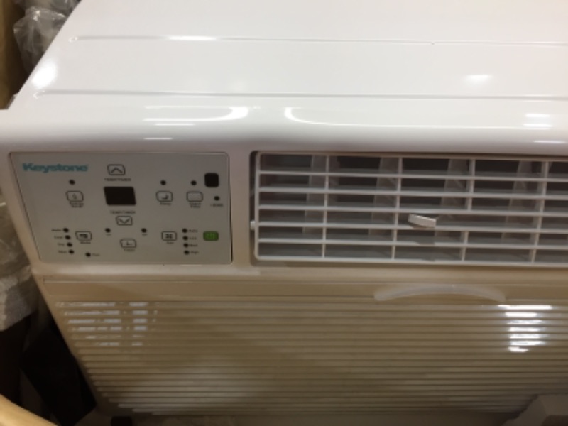 Photo 2 of Keystone 14,000 BTU 230-Volt Through-the-Wall Air Conditioner with Heat and Remote