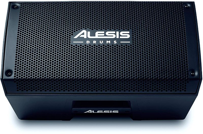 Photo 1 of Alesis Strike Amp 8 | 2000-Watt Portable Speaker/Amplifier for Electronic Drum Kits with 8-Inch Woofer, Contour EQ and Ground Lift Switch, 8 inch
