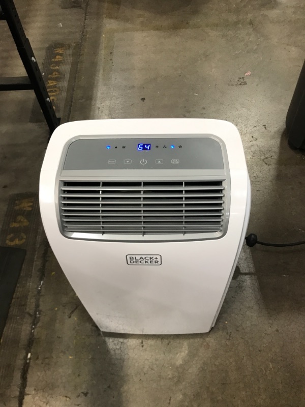 Photo 2 of BLACK+DECKER BPACT10WT Portable Air Conditioner with Remote Control, 10,000 BTU, Cools Up to 250 Square Feet, White
