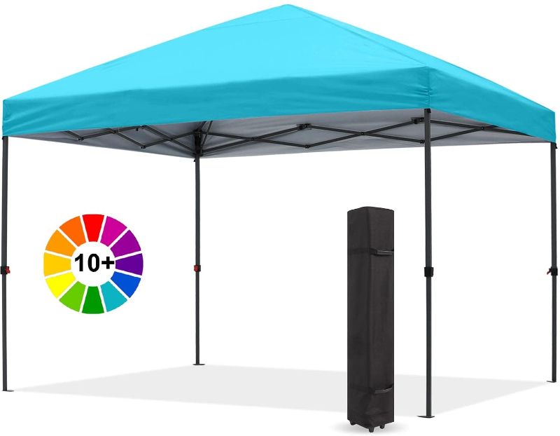 Photo 1 of ABCCANOPY Durable Easy Pop up Canopy Tent 8ft x 8 ft  Turquoise
