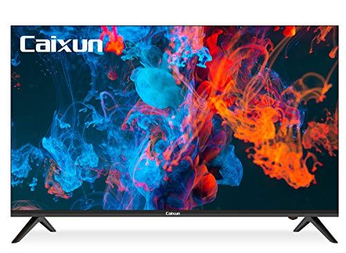Photo 1 of  Caixun Android TV 43-Inch Smart LED TV 4K EC43S1UA - Ultra HD Flat Screen Television with HDR10 and Voice Remote - Chromecast Built-in, Google Assistant, Bluetooth