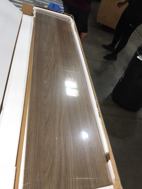 Photo 1 of 48 in by 10 inFloating Shelf Gray Oak - InPlace