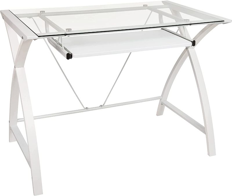 Photo 1 of Flash Furniture Computer Desks, One Size, White
