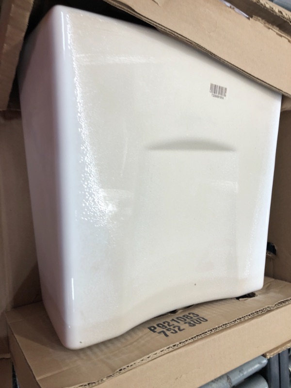 Photo 1 of American Standard H2Optimum White 1.1-GPF Single-Flush High Efficiency Toilet Tank