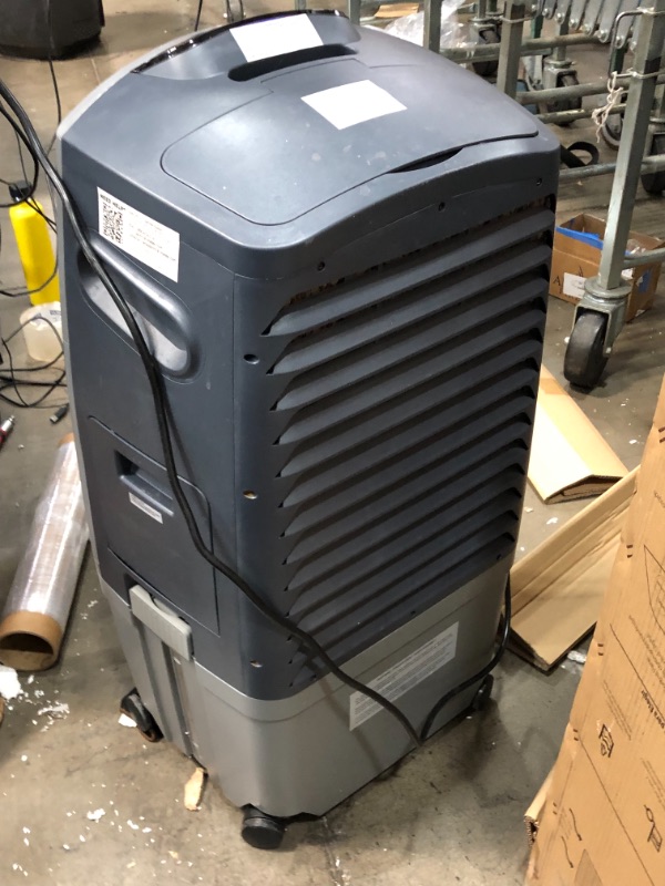 Photo 2 of Honeywell Evaporative Air Cooler For Indoor and Outdoor Use - 30 Liter (Grey) - Cooler - 320 Sq. ft. Coverage - Activated Carbon Filter - Gray TESTED AND FUNCTIONS