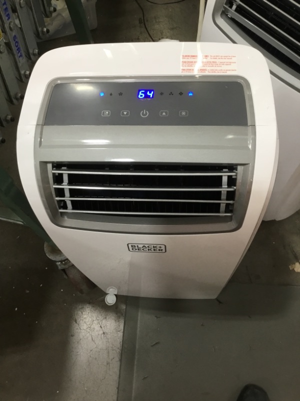 Photo 2 of BLACK+DECKER Portable Air Conditioner with Remote Control, 12,000 BTU, Cools Up to 300 Square Feet, White, BPACT12WT
