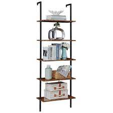 Photo 2 of SUPERJARE 5 TIER BOOKSHELF - BROWN