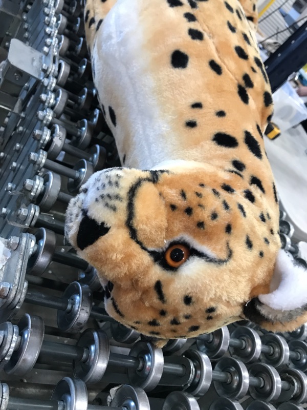 Photo 1 of Melissa & Doug Giant Cheetah - Lifelike Stuffed Animal (Stands Nearly 3 Feet Tall)
