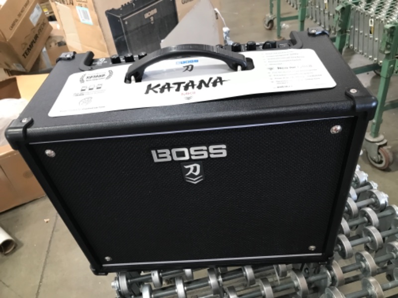 Photo 1 of BOSS KTN-50-2 Katana-50 MkII-50-watt 1x12 Guitar Combo Amp (KTN-50-MK2)
