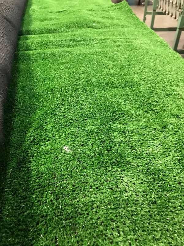 Photo 2 of Artificial Grass Green 6 ft. x 9 ft. Indoor/Outdoor Area Rug
