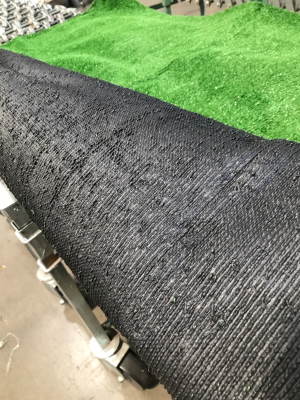 Photo 3 of Artificial Grass Green 6 ft. x 9 ft. Indoor/Outdoor Area Rug
