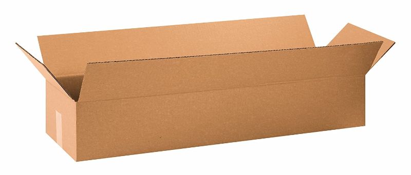 Photo 1 of Aviditi 34106 Long Corrugated Cardboard Box 34" L x 10" W x 6" H, Kraft, for Shipping, Packing and Moving (Pack of 10)
