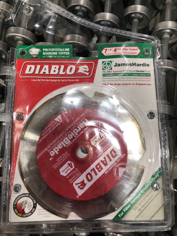 Photo 2 of Diablo D0704Dh 7-1/4-Inch Hardieblade Pcd Tipped Diablo Circular Saw