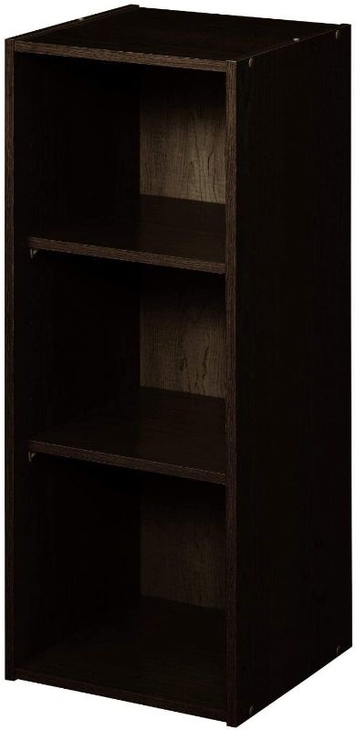 Photo 1 of ClosetMaid 8985 Stackable 3-Shelf Organizer, Espresso
