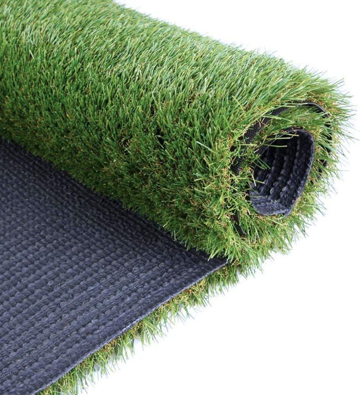 Photo 1 of · Petgrow · 1.38" Synthetic Artificial Grass Turf Lawn, Outdoor/Indoor Fake Grass Rug Astroturf for Dogs,Faux Grass Rug with Drainage Holes/Custom Size Provided (6FT X 8FT)
