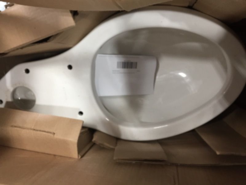 Photo 2 of Champion Tall Height  High-Efficiency 1.28 GPF Single Flush Elongated Toilet
*****ITEM PARTS ONLY ***
*****SOLD AS-IS****
***NO REFUNDS**NO RETURNS***

BOTTON ONLY 