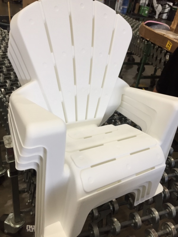 Photo 1 of 4 kids white chairs
