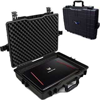 Photo 2 of Casematix Waterproof Laptop Hard Case for 15 - 17 inch Gaming Laptops and Accessories - Rugged