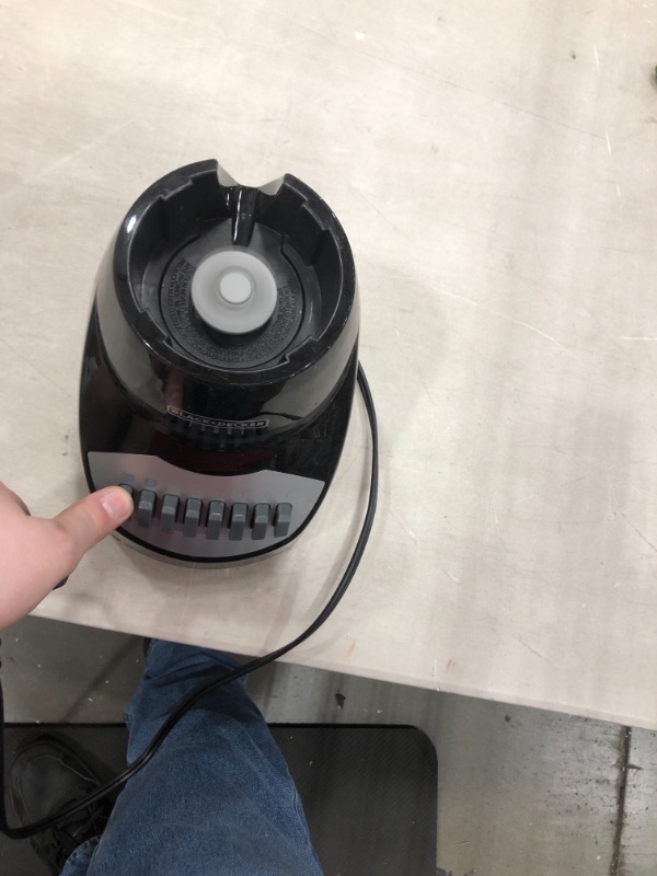 Photo 1 of BLACK+DECKER Crush Master 10-Speed Blender, Black, BL2010BP