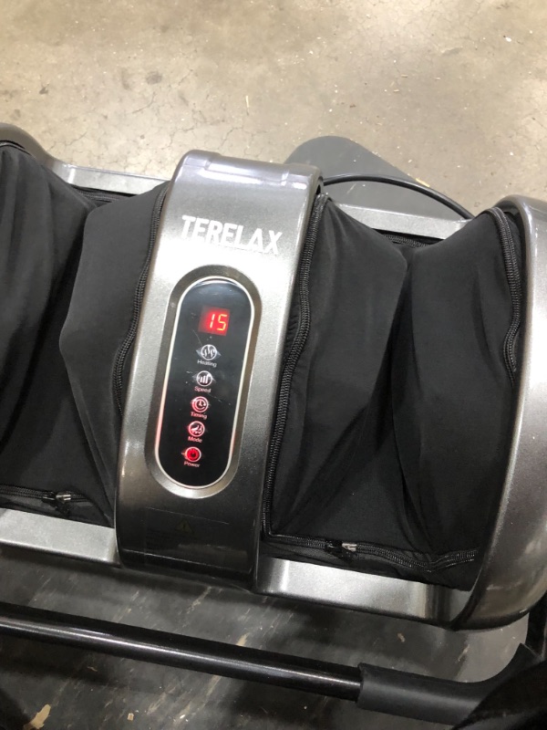 Photo 1 of Foot Massager Machine Shiatsu Foot and Calf/Leg Massager with Heat Deep Kneading Therapy Relieve Foot Pain from Plantar Fasciitis Improve Blood Circulation by TERELAX
