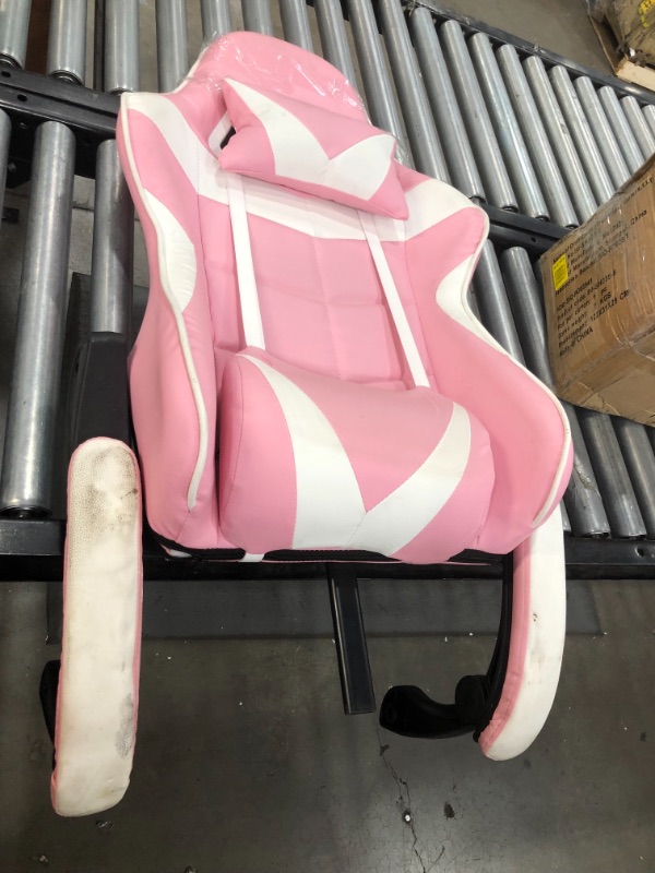 Photo 1 of pink gaming chair