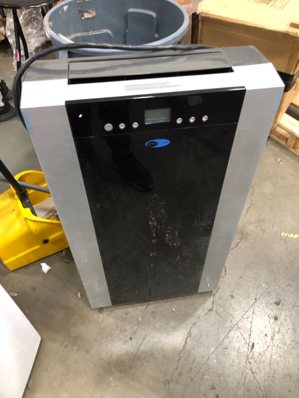 Photo 1 of Whynter 14000-BTU Dual Hose Portable Eco Friendly Air Conditioner ARC-14SH Heater Black/Silver