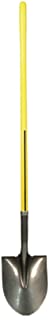 Photo 1 of 48 in. Fiberglass Handle Heavy-Duty Square Point Shovel