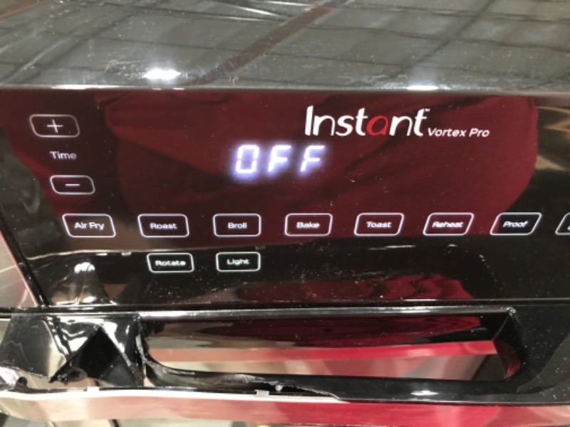 Photo 6 of Instant Vortex Pro 10 qt 9-in-1 Air Fryer Toaster Oven