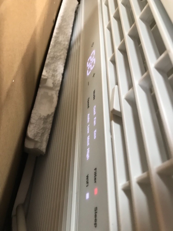 Photo 3 of DOES NOT GET COLD PARTS ONLY
GE Appliances AHY08LZ GE 8,000 BTU 115-Volt Smart Window Air Conditioner, Energy Star humidty-Meters, 115V, White
