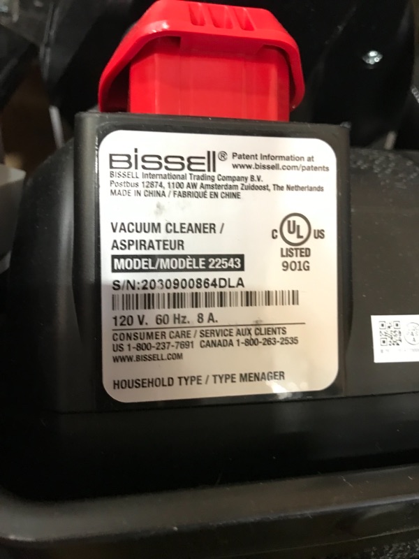 Photo 2 of Bissell Cleanview Swivel Rewind Pet Upright Bagless Vacuum Cleaner