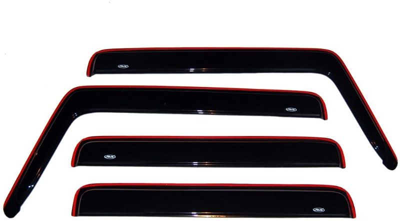 Photo 1 of Auto Ventshade AVS 94329 Original Ventvisor, In-Channel Only, Side Window Deflector Dark Smoke, 4-Piece Set for 2003-2009 Hummer H2
