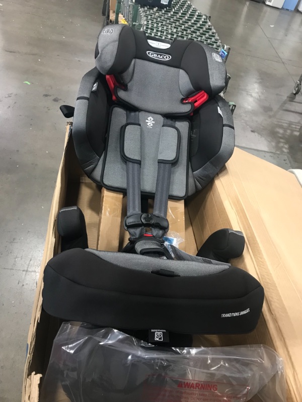 Photo 2 of Graco Tranzitions SnugLock 3 in 1 Harness Booster Seat, Fairmont
