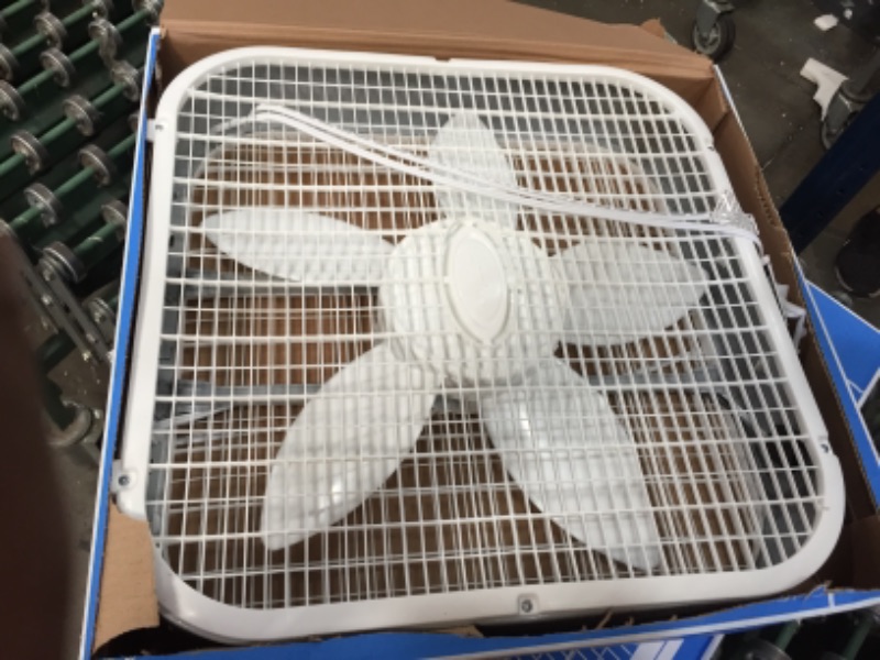 Photo 2 of 20 in. Air Circulating Box Fan with 3 Speeds