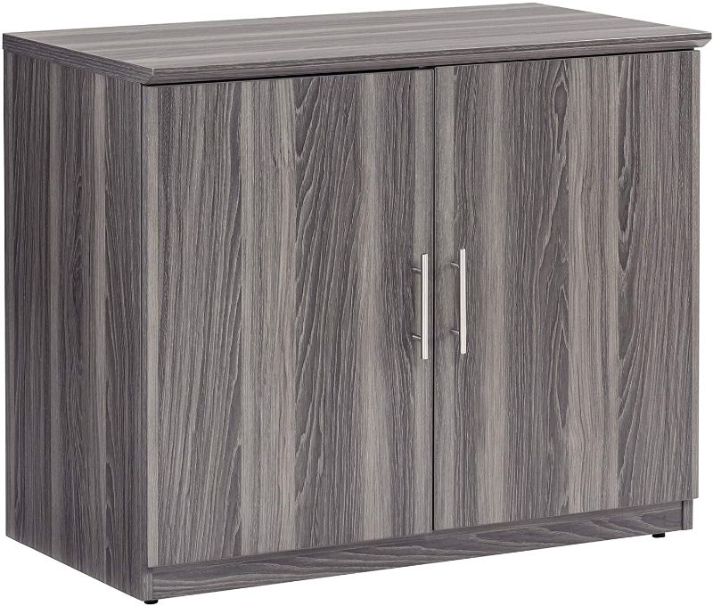 Photo 1 of Mayline Medina Series Storage Cabinet 36w x 20d x 29 1/2h Gray Steel MSCLGS PARTTS ONLY.