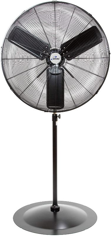 Photo 1 of 30 in. Oscillating Pedestal Fan with 8400 CFM, Adjustable Height