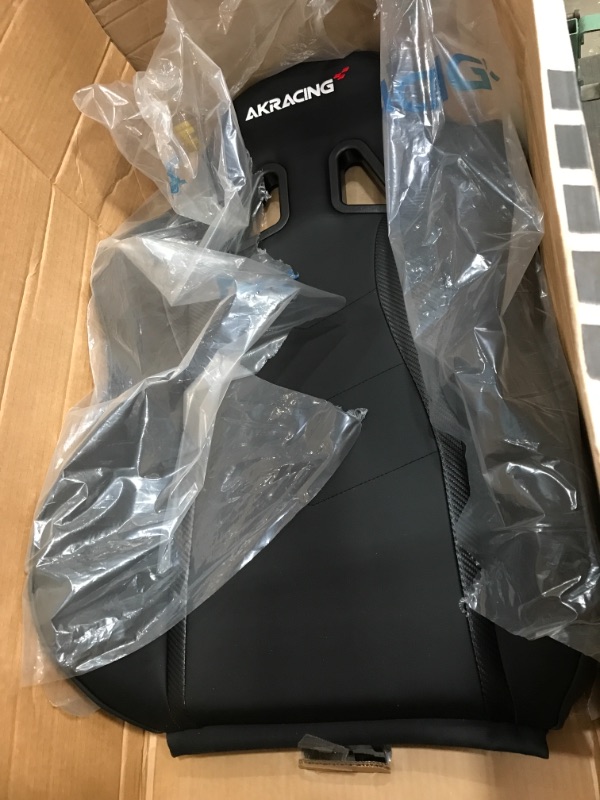 Photo 2 of AKRacing NITRO Gaming Chair with High Backrest, Recliner, Swivel, Tilt, Rocker & Seat Height Adjustment Mechanisms, 5/10 Warranty - Carbon Black - PC; Mac; Linux
PARTS ONLY. BACK PIECE ONLY.