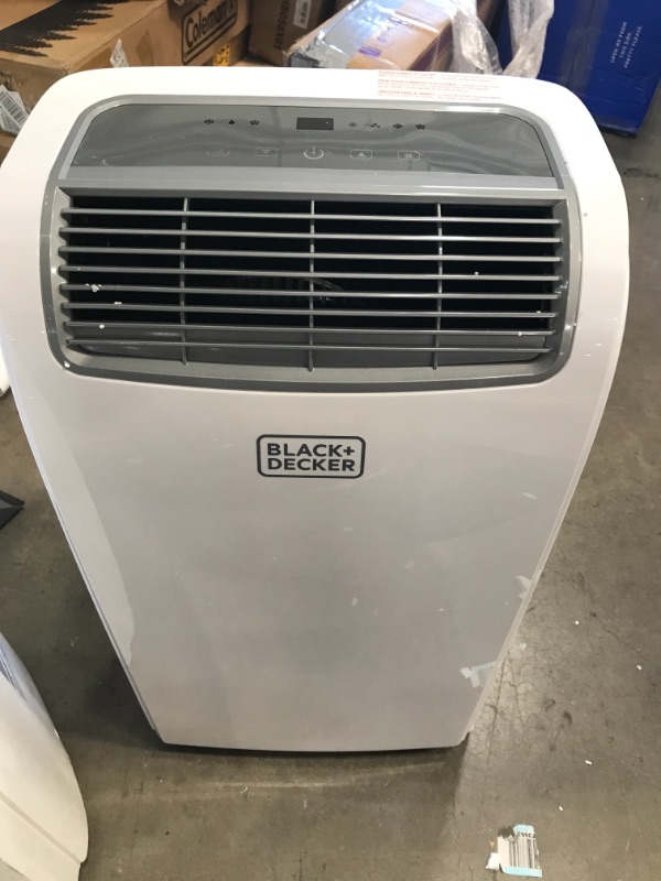 Photo 2 of BLACK+DECKER BPACT08WT Portable Air Conditioner with Remote Control, 5,000 BTU DOE (8,000 BTU ASHRAE), Cools Up to 150 Square Feet, White
