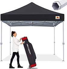 Photo 1 of ABCCANOPY Patio Pop Up Canopy Tent 10x15 Commercial-Series(Black)