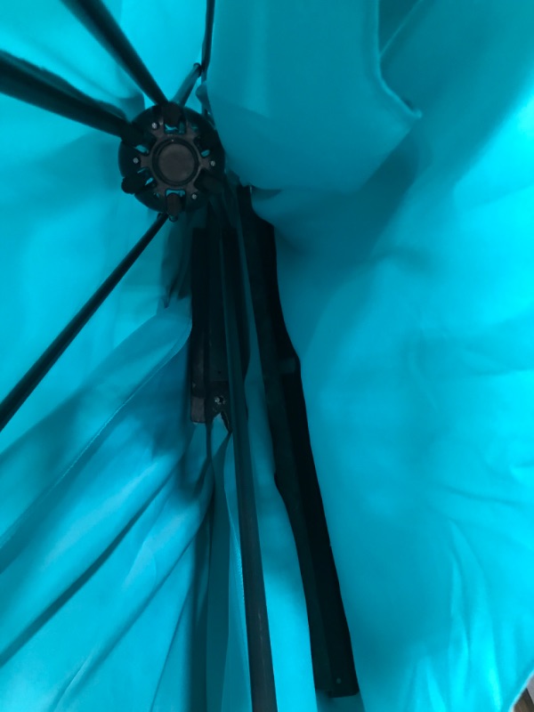 Photo 3 of 10FT Patio Offset Umbrellas Cantilever Umbrella, Large Hanging Market Umbrella Large with Crank & Cross Base, Waterproof UV Protection Outdoor Umbrella with Ventilation for Backyard/Garden