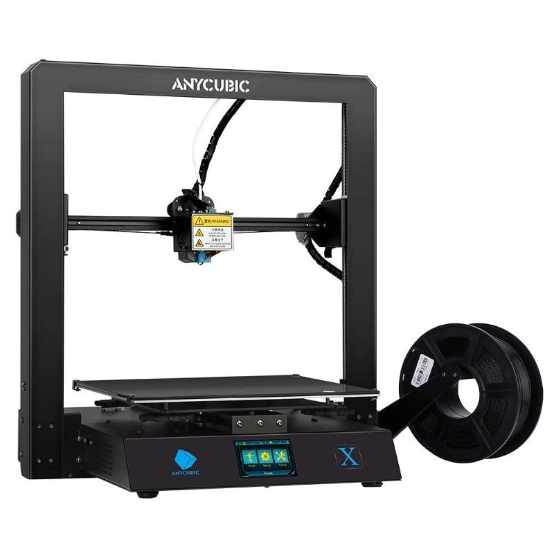 Photo 1 of ANYCUBIC MEGA X FDM 3D Printer Kit with Resume Print and Free 1kg PLA Filament, DIY Printer Works with TPU/PLA/ABS, Print Size 11.8(L) x 11.8(W) x 12.0(H) inches (Renewed)
