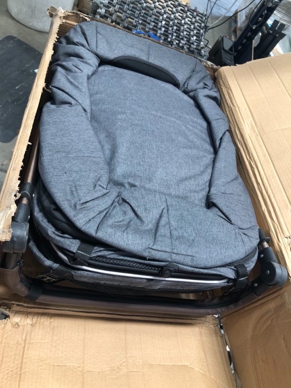 Photo 1 of HPZ Pet Rover Titan HD Premium Super-Sized Dog/Cat/Pet Stroller SUV Travel Carriage/w Access Ramp/Zipper-Less Entry/Pump-Less Rubber Wheels/Aluminum Frame for Small, Med, Large, XL Pets
